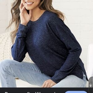 Vintage Navy Blue Sweater